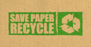 oud papier recyclen